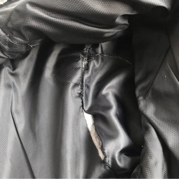 Danier coat genuine leather cinch waist faux fur removable collar - Picture 14 of 14